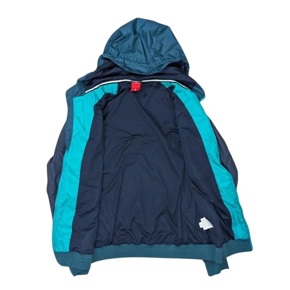 Nike Sportswear Windrunner Hooded Jacket Teal Navy Blue Men's Medium
